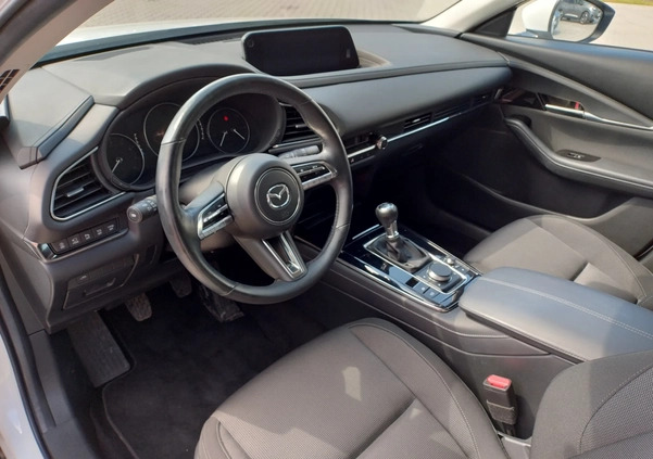 Mazda CX-30 cena 127900 przebieg: 8862, rok produkcji 2022 z Szepietowo małe 232